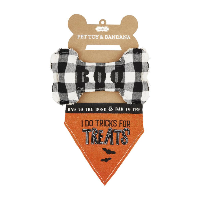 Bone Pet Toy Bandana Set-Pet-Lemons and Limes Boutique