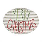 Merry Christmas Platter-Platters & Trays-Lemons and Limes Boutique