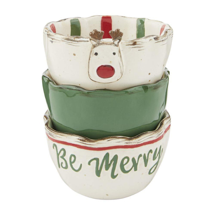 Reindeer Farm Mini Ramekin Set-Bowls-Lemons and Limes Boutique