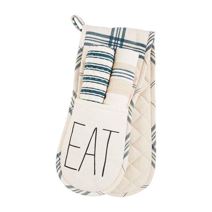 Eat Bistro Double Oven Mitt-Accessories-Lemons and Limes Boutique