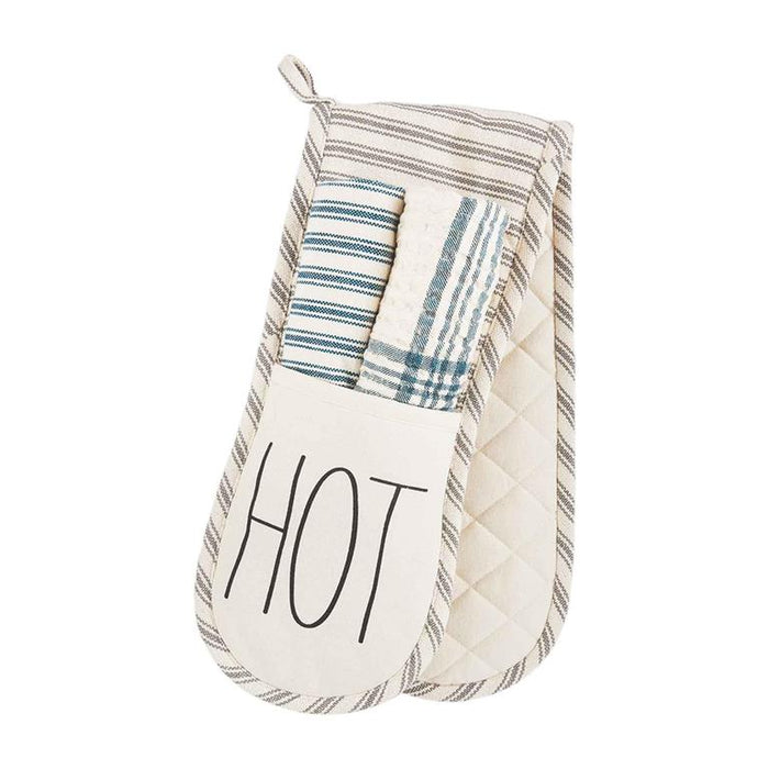 Hot Bistro Double Oven Mitt-Accessories-Lemons and Limes Boutique