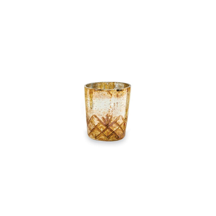 Criss Cross Mercury Votive-Lemons and Limes Boutique