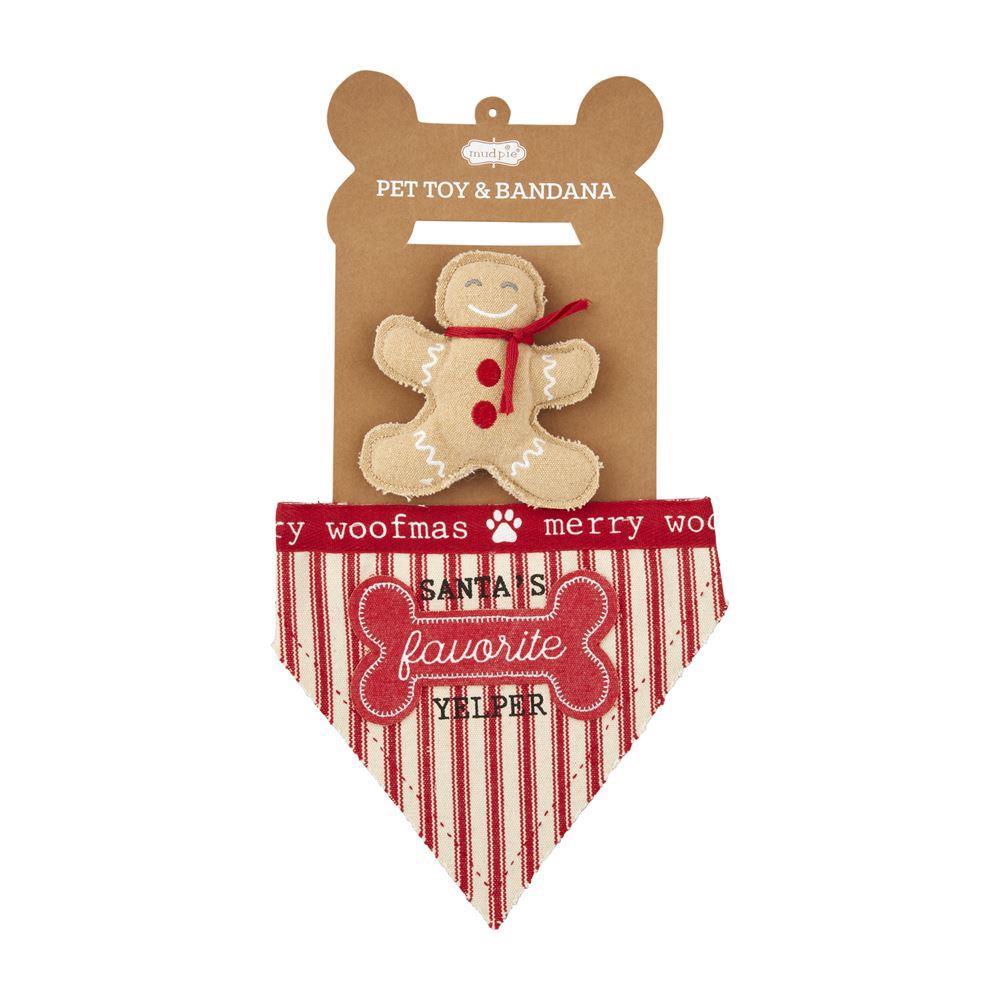 Favorite Dog Toy Bandana Set-Pet-Lemons and Limes Boutique