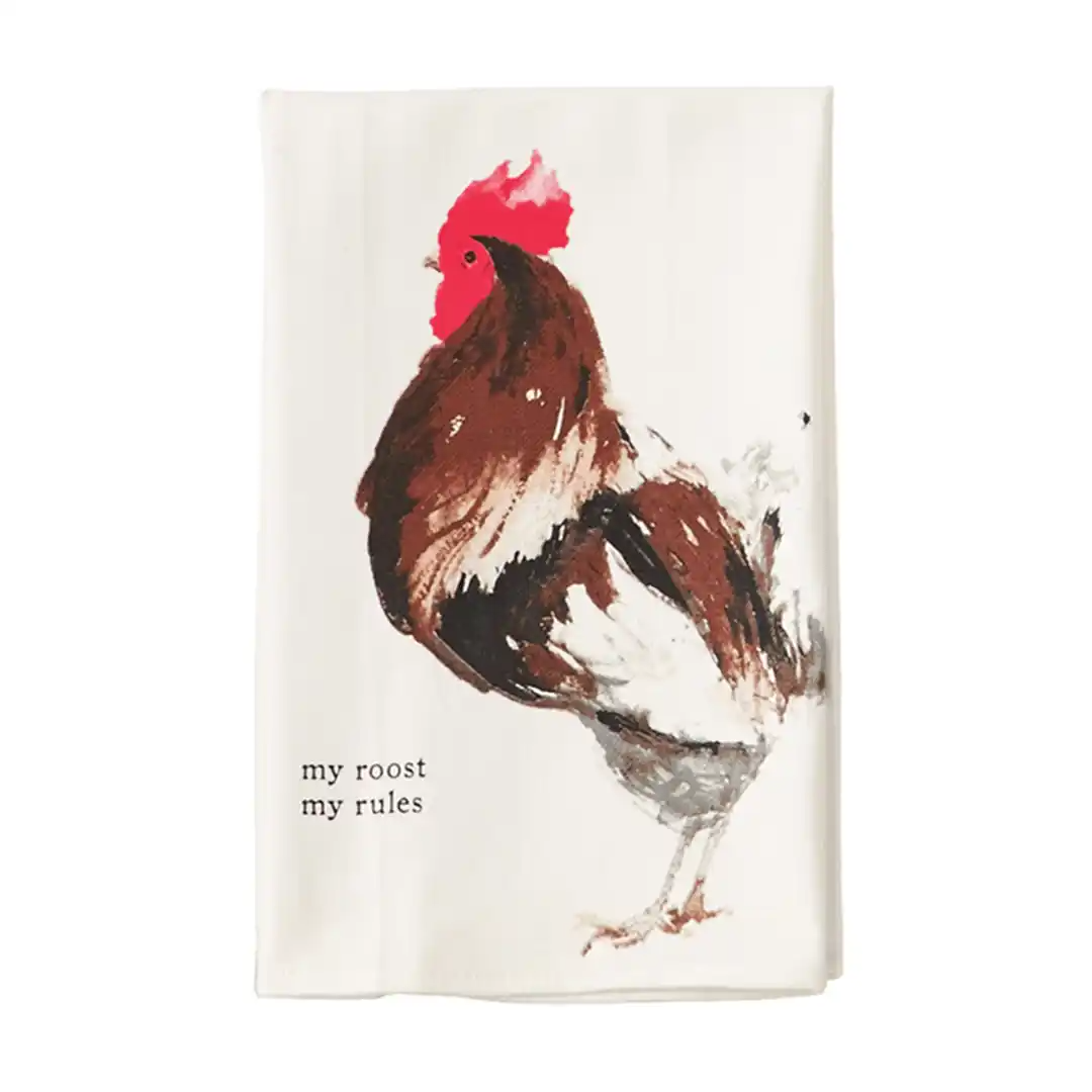 Rooster Farm Towel-Lemons and Limes Boutique