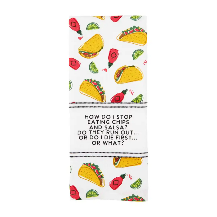 Chips Fiesta Towel-Lemons and Limes Boutique