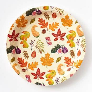 Fall Print Large Plates--Lemons and Limes Boutique
