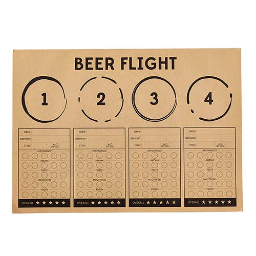 Beer Flight Placemats - 24 Pieces-Lemons and Limes Boutique