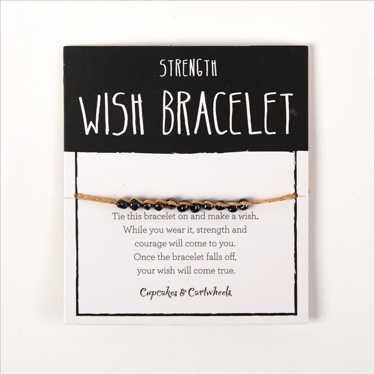 Make a Wish Adjustable Bracelet - Strength-Bracelets-Lemons and Limes Boutique