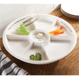 Vegetable Dip Tray Set-Serving Piece-Lemons and Limes Boutique