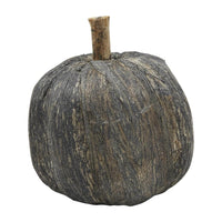 Gray Faux Mini Pumpkin-Accessories-Lemons and Limes Boutique