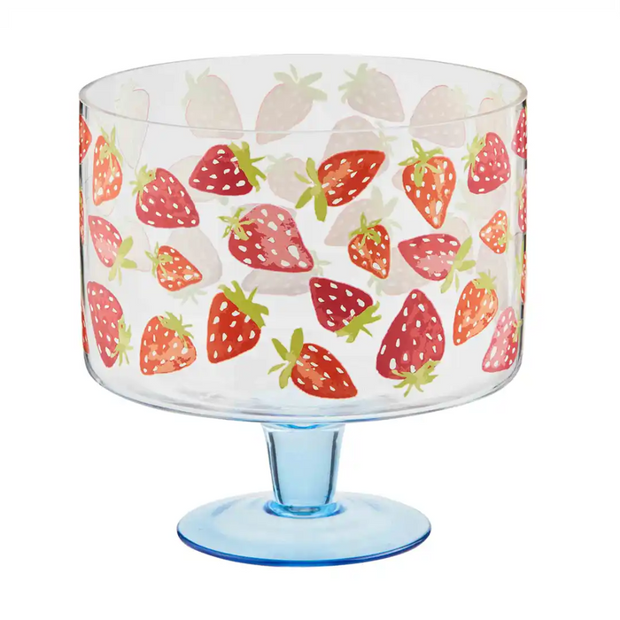 Strawberry Trifle Bowl-Lemons and Limes Boutique