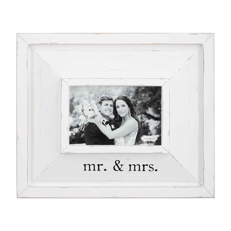 Mr. & Mrs. Frame 4x6-Frames & Albums-Lemons and Limes Boutique