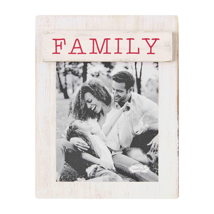 Family Magnetic Wood Frame-Frames & Albums-Lemons and Limes Boutique