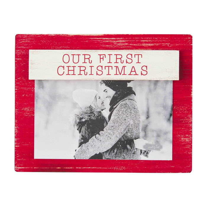 Our First Christmas Magnetic Frame-Frames & Albums-Lemons and Limes Boutique