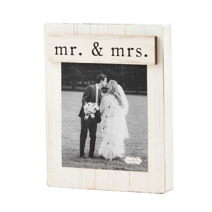 Mr. & Mrs. Magnetic Block Frame-Lemons and Limes Boutique