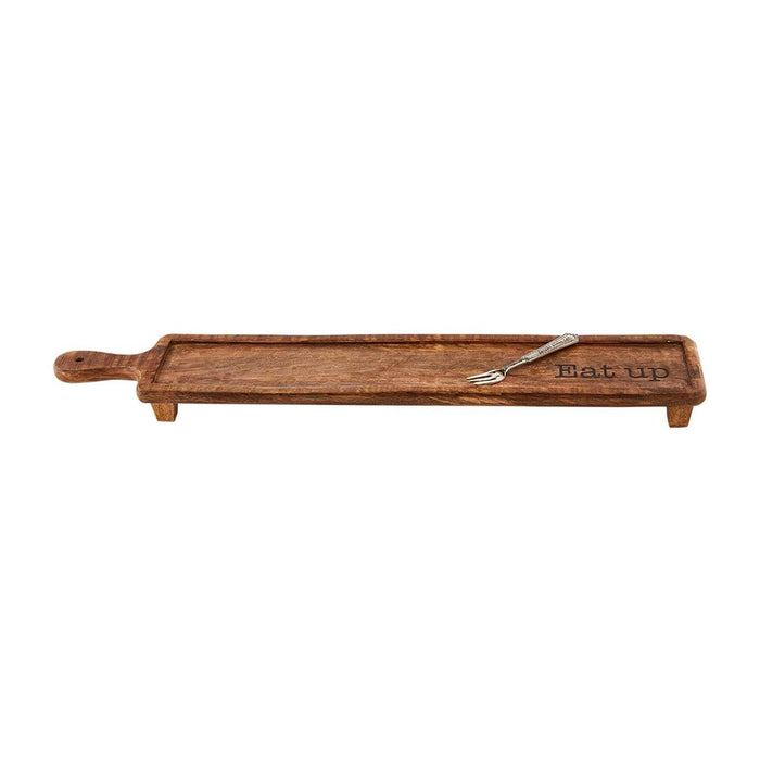 Eat Up Wood Skinny Board Set-Serving Boards & Cheese Sets-Lemons and Limes Boutique