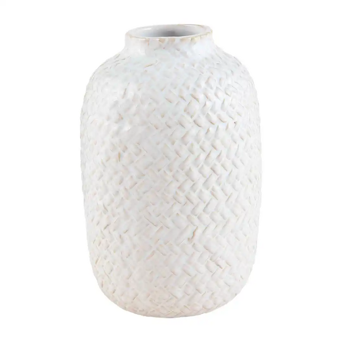 Large Textured Vase-Lemons and Limes Boutique