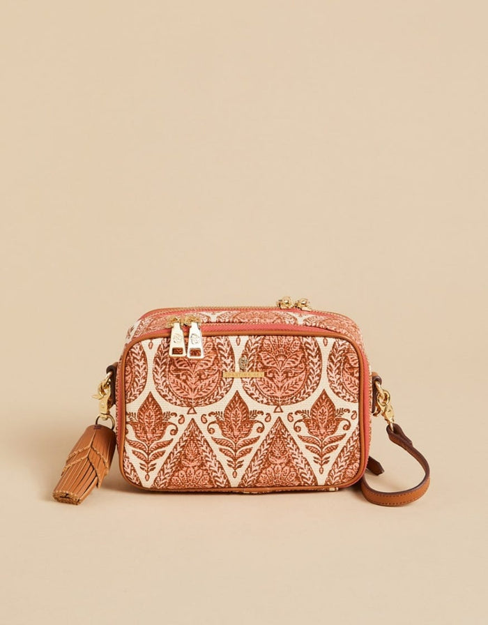 Spartina Harlow Crossbody in Pink House-Purse-Lemons and Limes Boutique