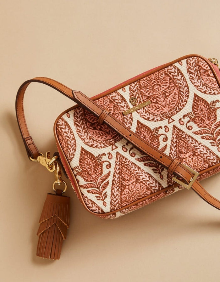 Spartina Harlow Crossbody in Pink House-Purse-Lemons and Limes Boutique