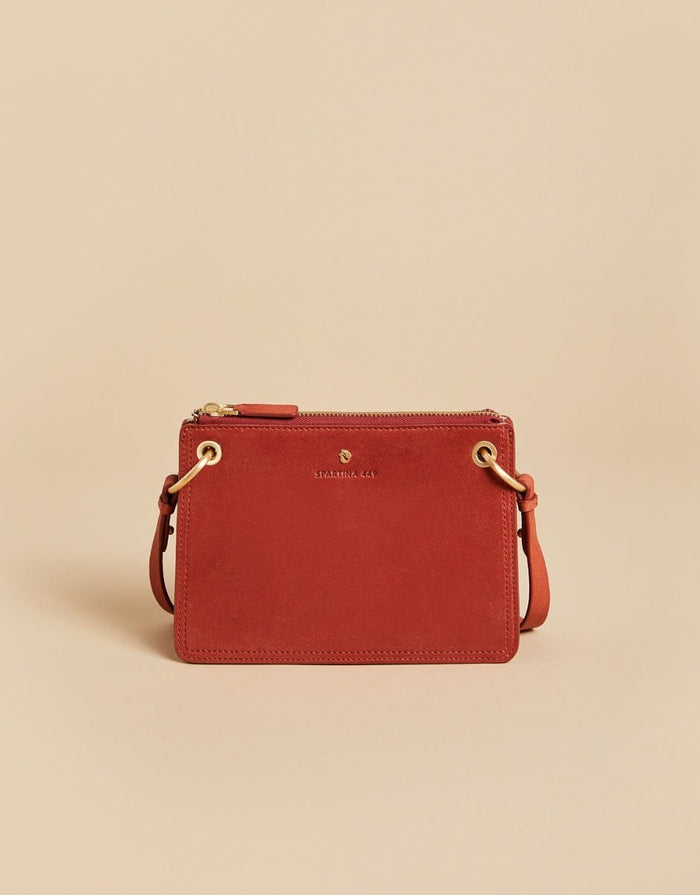 Spartina Siren Carrie Crossbody in Terracotta-Purse-Lemons and Limes Boutique