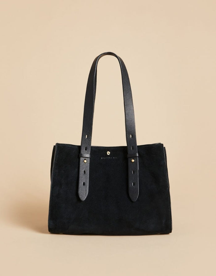 Spartina Siren Taylor Tote in Black-Tote-Lemons and Limes Boutique