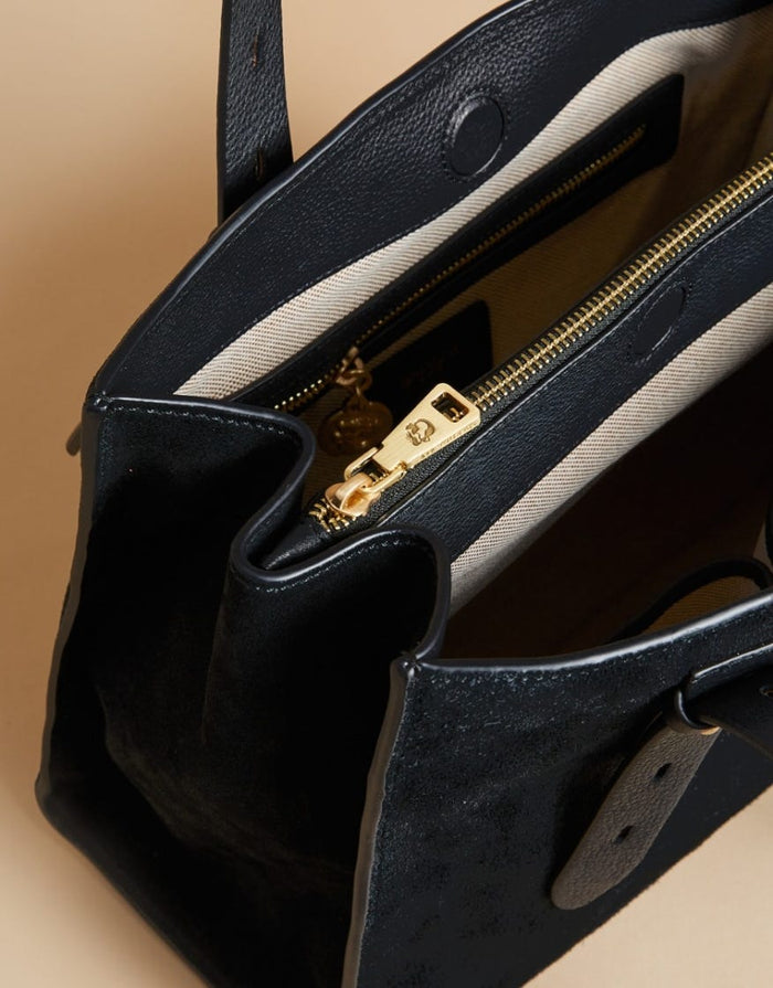 Spartina Siren Taylor Tote in Black-Tote-Lemons and Limes Boutique