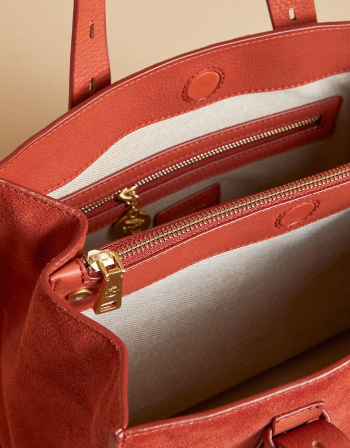 Spartina Siren Taylor Tote in Terracotta-Tote-Lemons and Limes Boutique