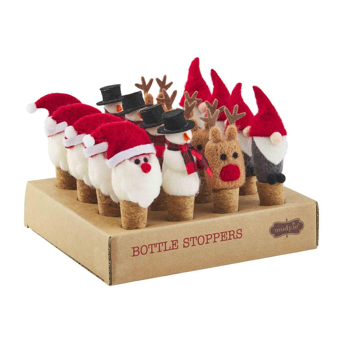 Christmas Bottle Toppers-Bar Accessories-Lemons and Limes Boutique