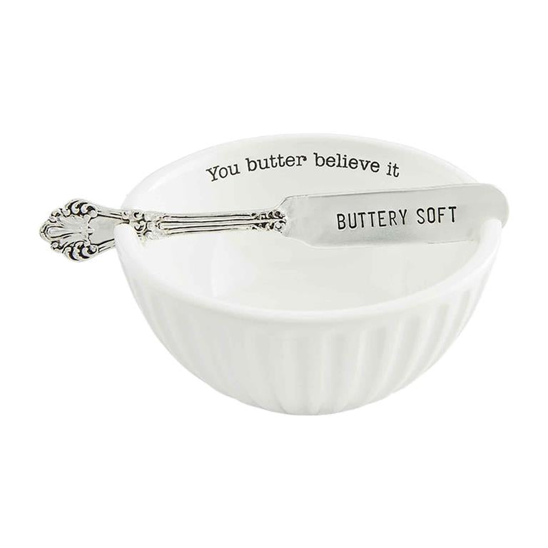 Soft Butter Dish Set-Condiment Dishes-Lemons and Limes Boutique