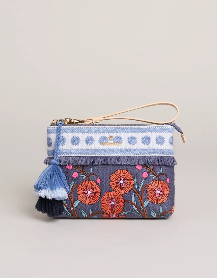 Spartina Maci Wristlet in Oyster Factory--Lemons and Limes Boutique
