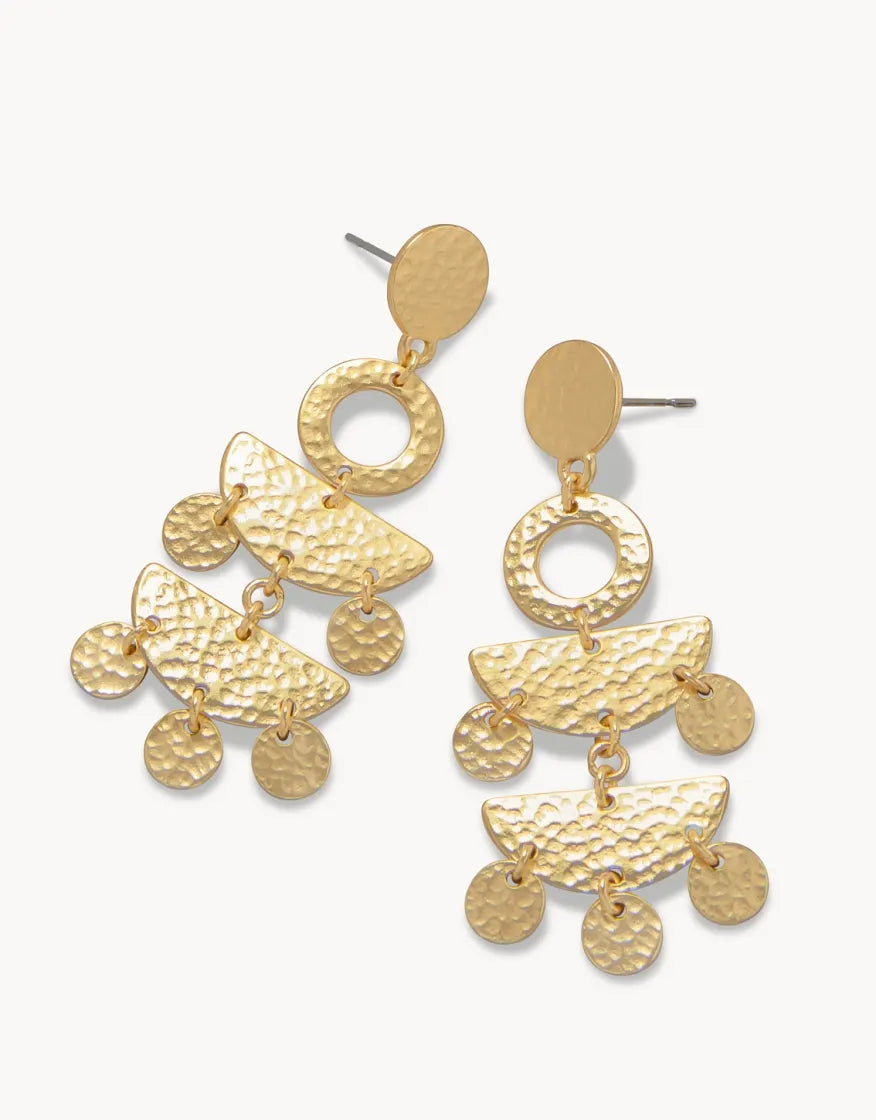 Spartina Go-Go Earrings in Gold-Lemons and Limes Boutique
