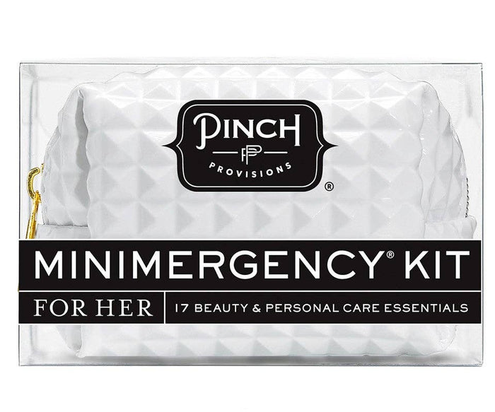 Edge Minimergency Kit in White by Pinch Provisions--Lemons and Limes Boutique