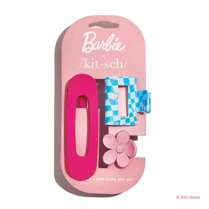 Barbie Assorted Claw Clip Set 3pc Kitsch--Lemons and Limes Boutique