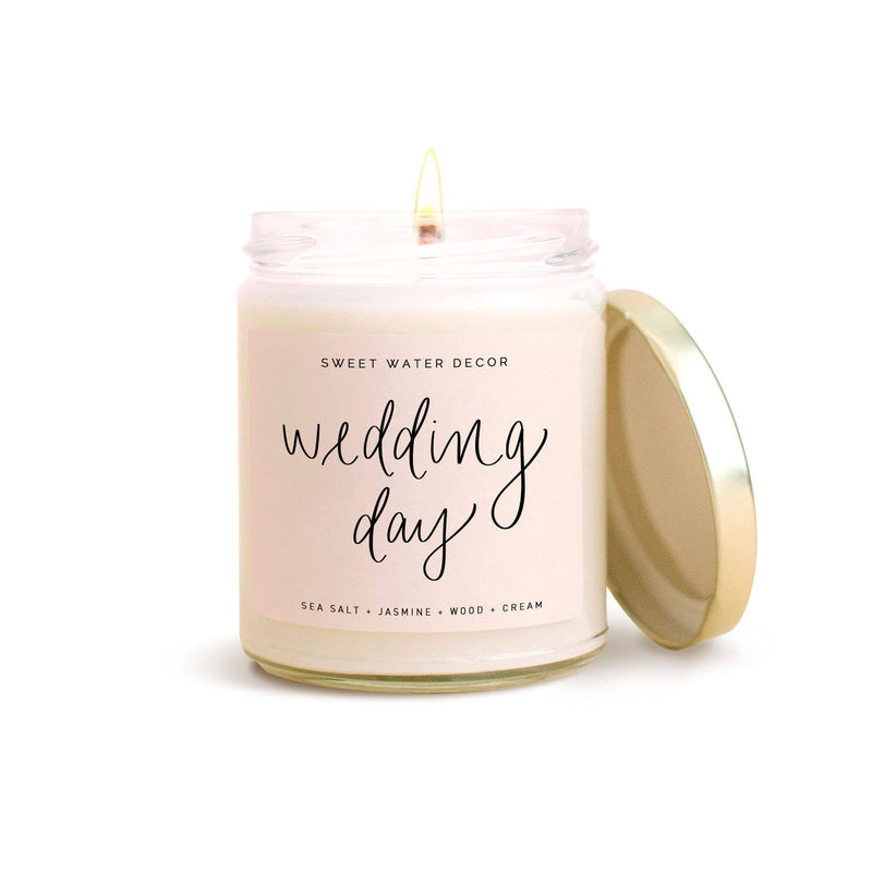Sweet Water Decor - Wedding Day Soy Candle--Lemons and Limes Boutique