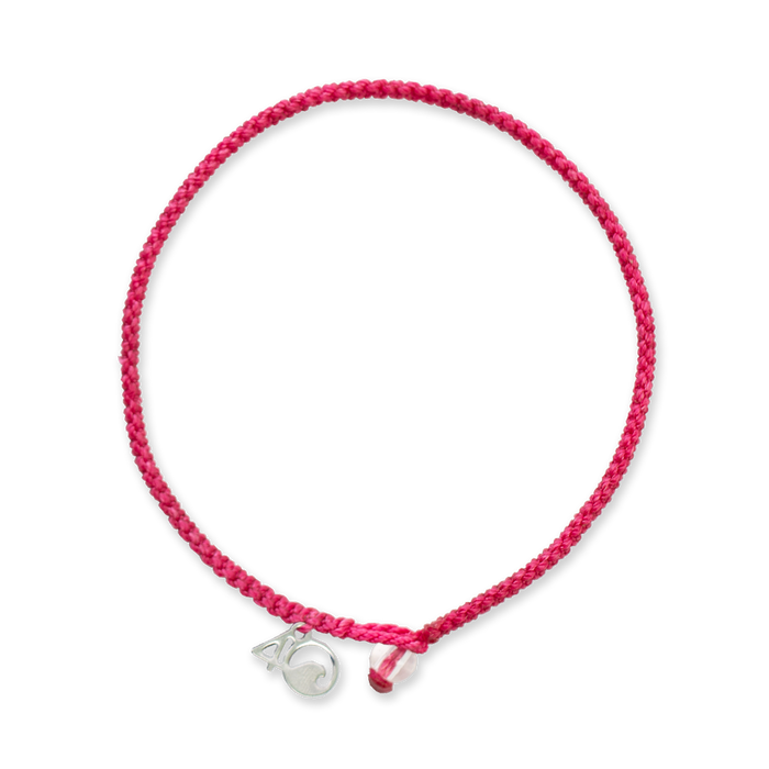4ocean Flamingo Braided Bracelet in Pink-Bracelet-Lemons and Limes Boutique