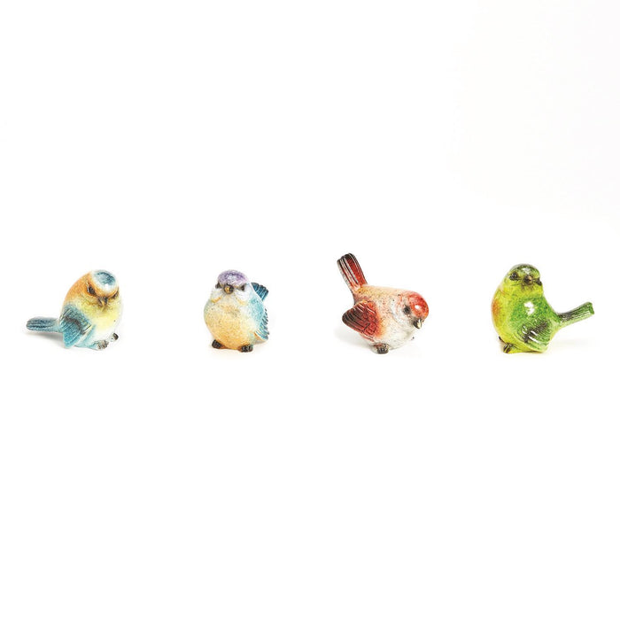Birds of a Feather Hand-Painted Birds in Assorted Colors--Lemons and Limes Boutique