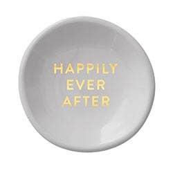 Ceramic Ring Dish & Earrings - Happily Ever After--Lemons and Limes Boutique