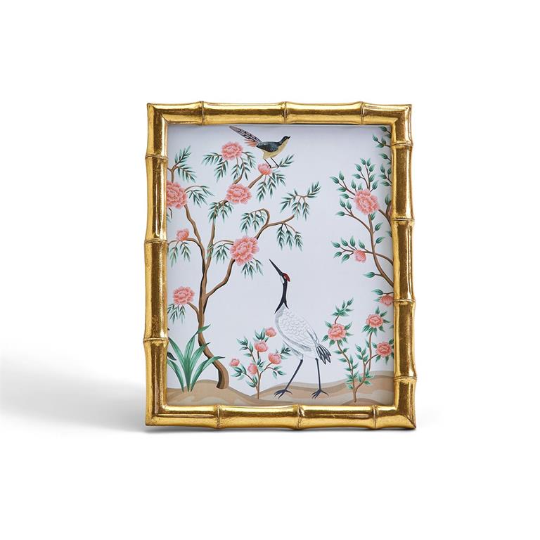Gold Faux Bamboo Frame--Lemons and Limes Boutique