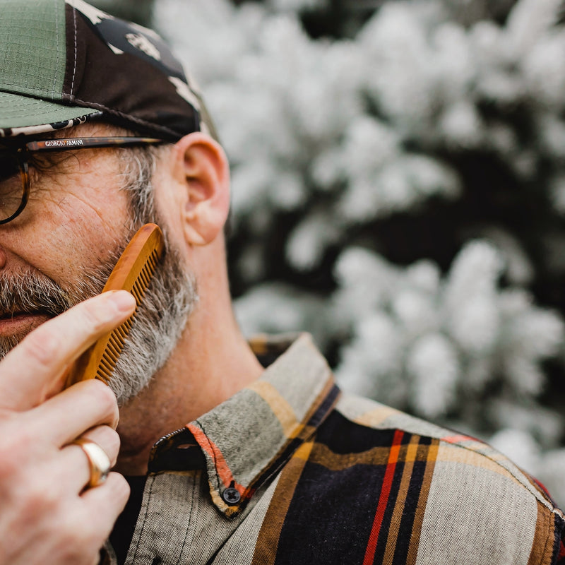 Wood Beard Comb--Lemons and Limes Boutique