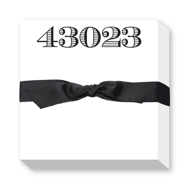 Zip Code Chubbie Notepad - 45140--Lemons and Limes Boutique