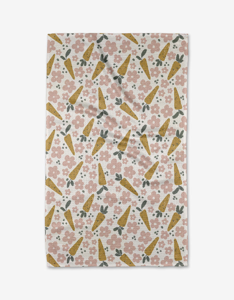 Carrot Patch Tea Towel by Geometry--Lemons and Limes Boutique