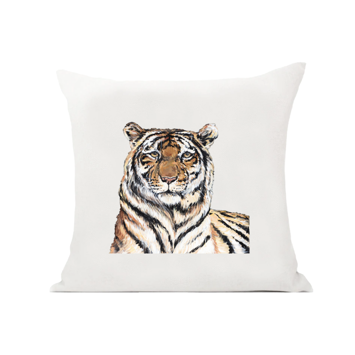 Tiger Pillow--Lemons and Limes Boutique