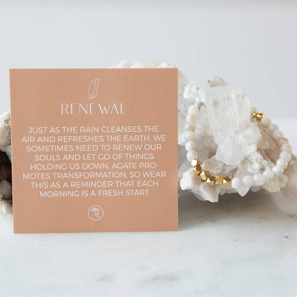 Renewal 6mm Gemstone Bracelets Pack-Lemons and Limes Boutique