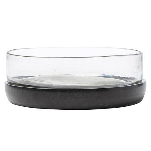 Marble Bowl - Black--Lemons and Limes Boutique