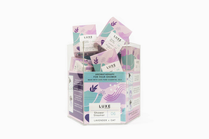 Luxe Lavender + Oat Shower Steamer--Lemons and Limes Boutique