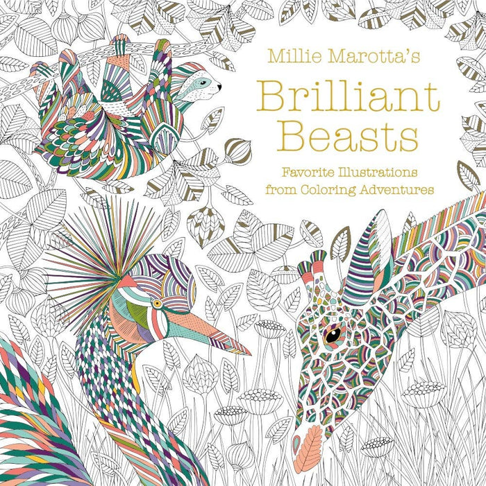 Millie Marotta's Brilliant Beasts Coloring Book--Lemons and Limes Boutique