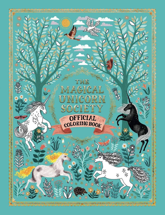 Magical Unicorn Society Official Coloring Book--Lemons and Limes Boutique