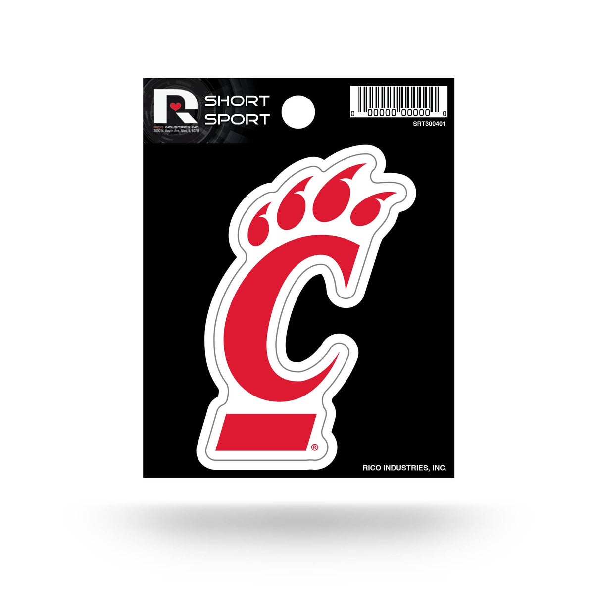 NCAA Cincinnati Bearcats Short Sport Decal--Lemons and Limes Boutique