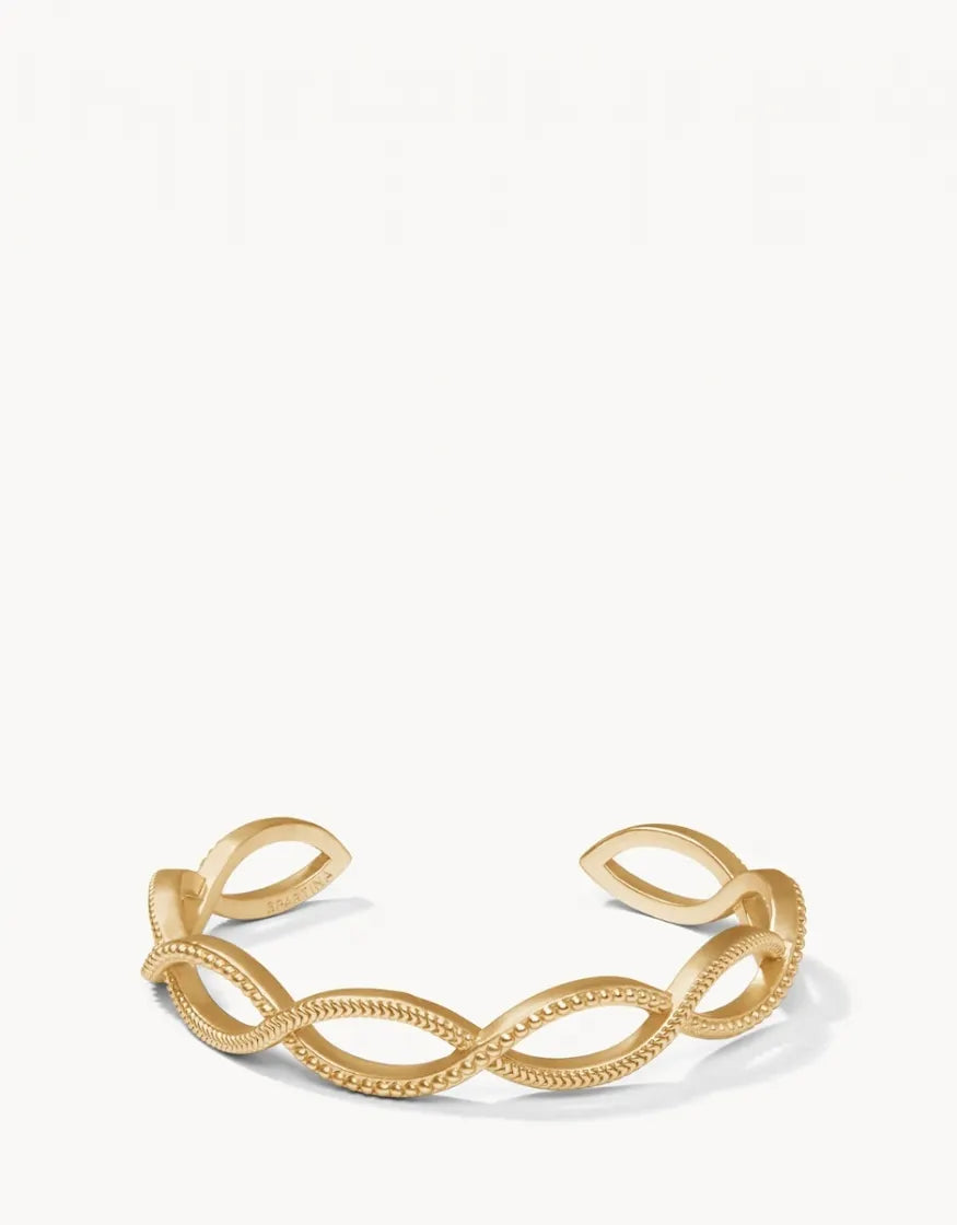Spartina Harbor Wave Cuff in Gold-Lemons and Limes Boutique