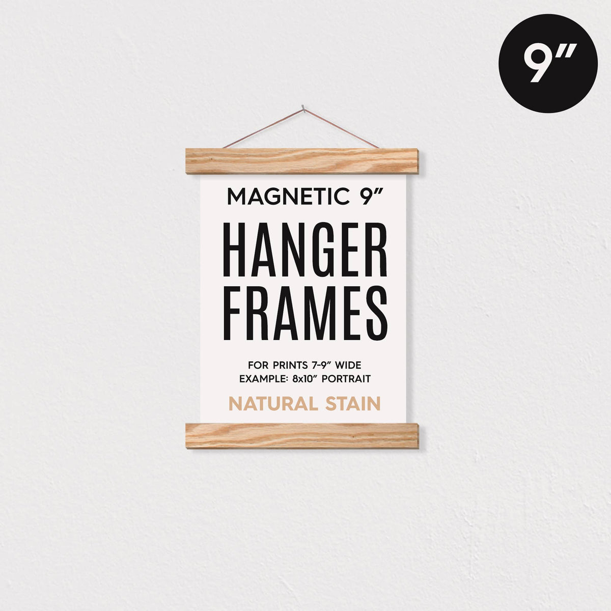Hanger Frames - 9" MAGNETIC Poster Hanger Frame for 8x10" Portrait Prints--Lemons and Limes Boutique